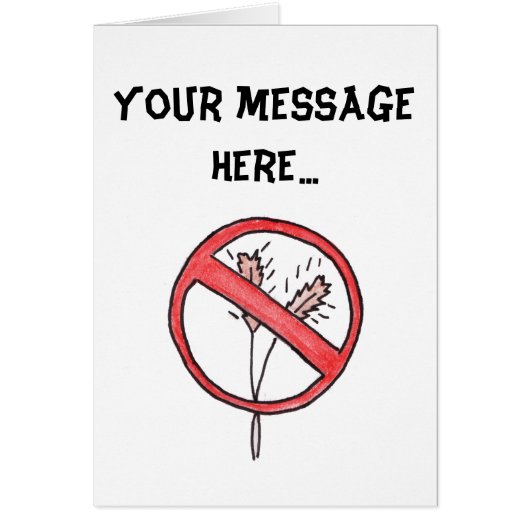 No gluten/Wheat Free! Cards (Front)