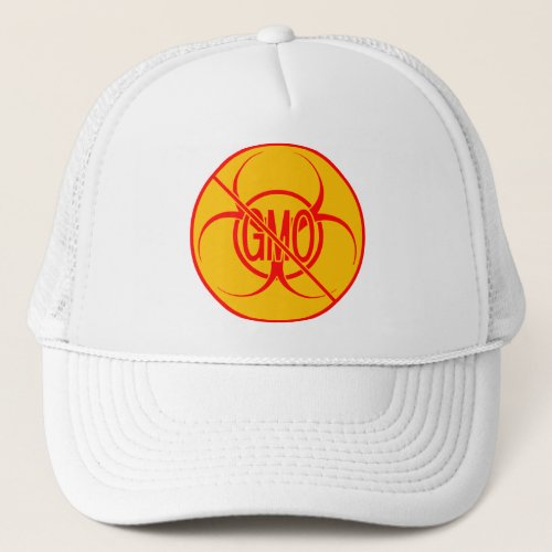 No GMO Caps Bio Hazard No GMO Trucker Hats Caps