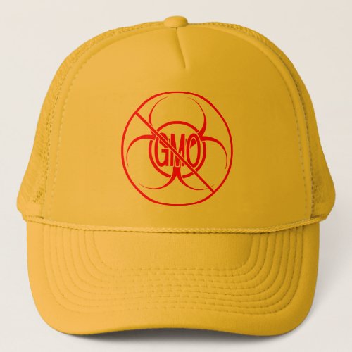 No GMO Caps Bio Hazard No GMO Trucker Hats Caps