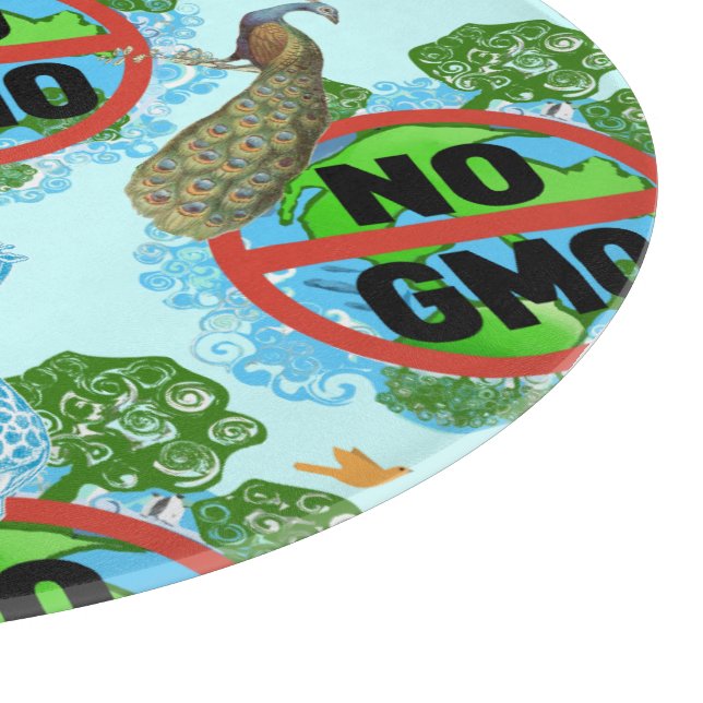 No GMO Cutting Board (Corner)