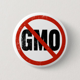No GMO, Non GMO, March Against Monsanto Pinback Button