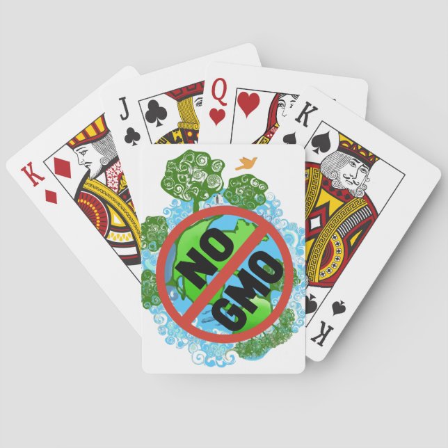 NO GMO POKER CARDS (Back)
