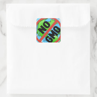 NO GMO SQUARE STICKER