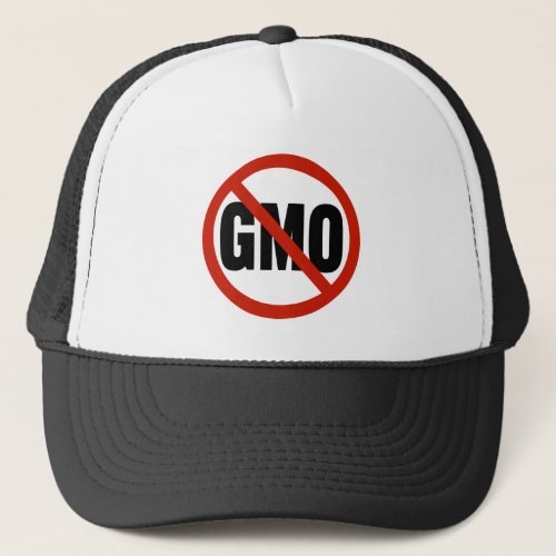 NO GMOs Anti_GMO Trucker Hat