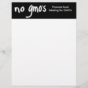 No GMO's Promote Labeling Laws Black
