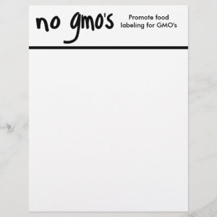 No GMO's Promote Labeling Laws White