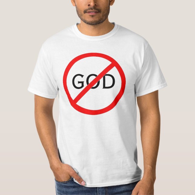 No God Symbol T-Shirt (Front)