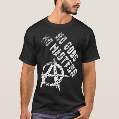 No Gods No Masters Anarchy T_Shirt