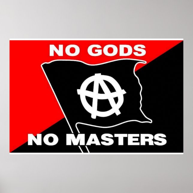 no gods no masters poster (Front)