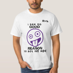 "...no good reason..." Emoji Customizable Men's  T-Shirt