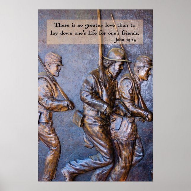 No Greater Love 2026 Art Show Poster (Front)