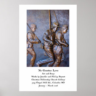 No Greater Love 2026 Art Show Poster