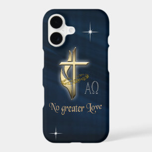 No greater Love Cross iPhone 17 Case