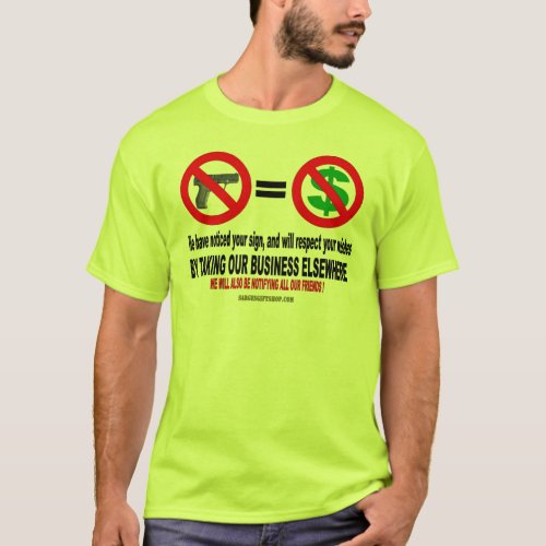 NO GUN NO MON T_Shirt