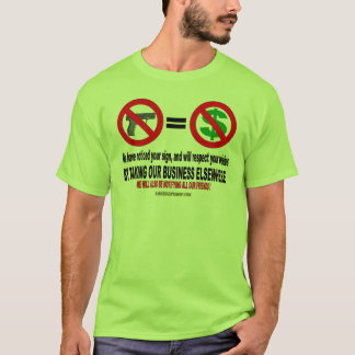 NO GUN, NO MON T-Shirt