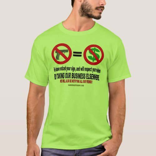 NO GUN NO MON T_Shirt