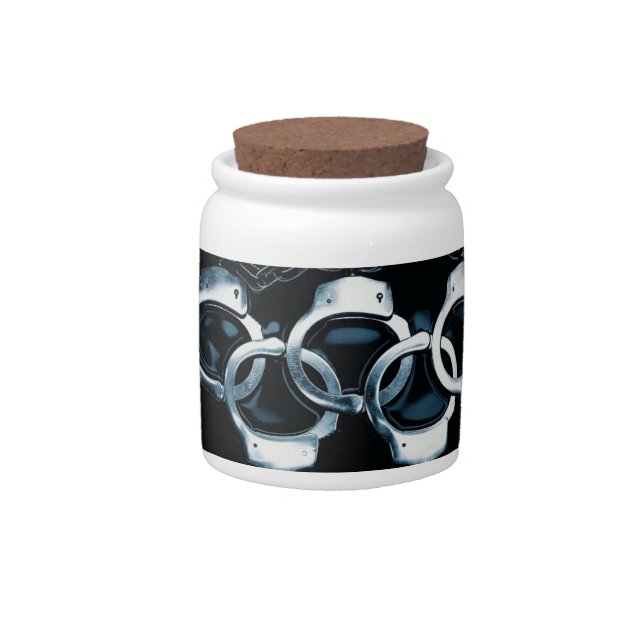 No Guns Just Guts Candy Jar (Front)