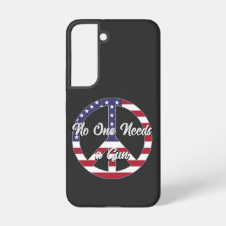 No Guns T-Shirt Samsung Galaxy S22 Case