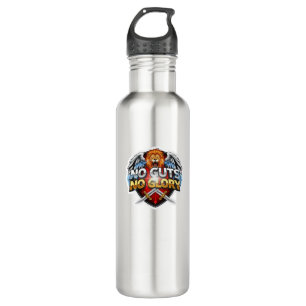 No Guts, No Glory: Motivational & Success Mindset Stainless Steel Water Bottle