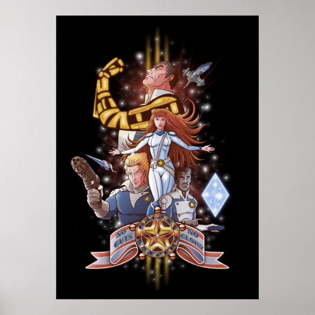 NO GUTS NO GLORY POSTER (Front)