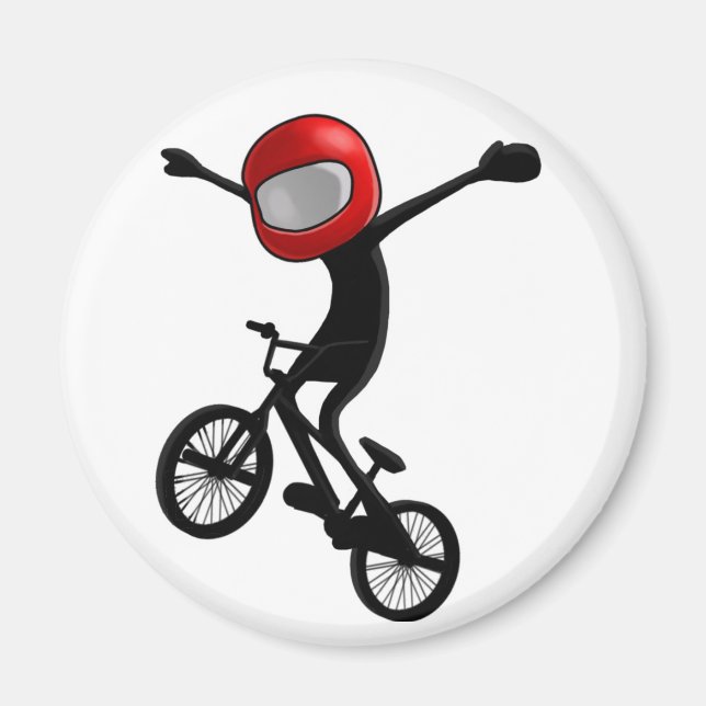 No Hander - Pocket BMX Magnet (Front)