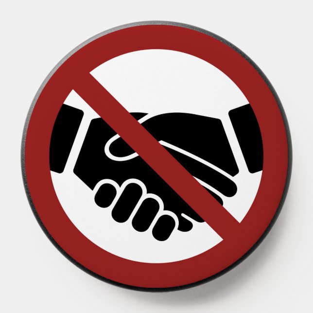 No Handshaking Sign PopSocket (Popsocket)