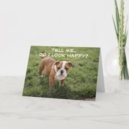 NO HAPPY TILL YOU GET WELL AND SOON CARD