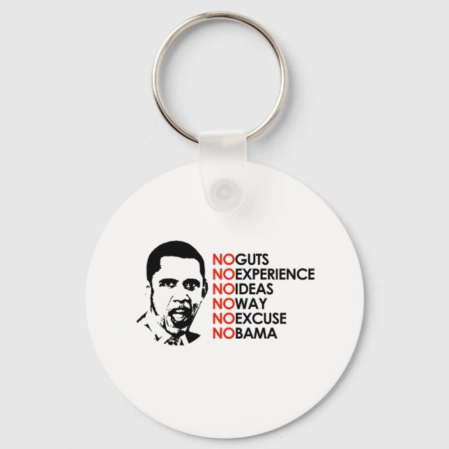 NO HE CAN'T KEYCHAIN (Front)