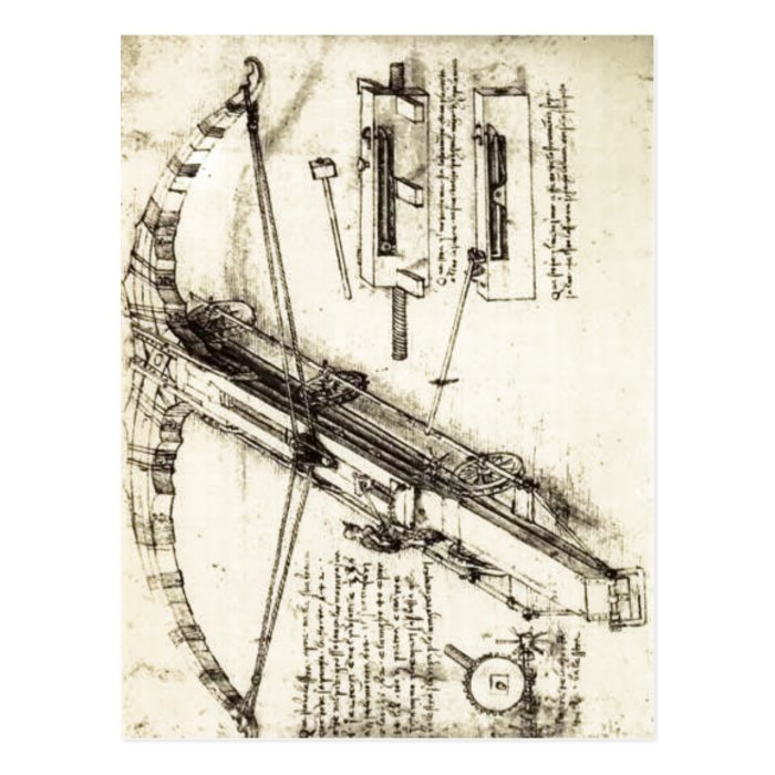 No higher resolution available. DaVinci_Crossbow.J Postcard