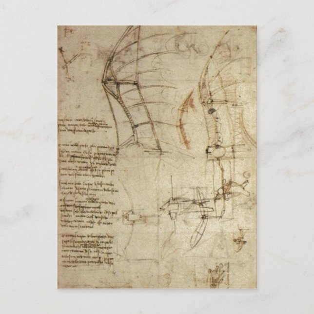 No higher resolution available. Leonardo_Design_fo Postcard (Front)