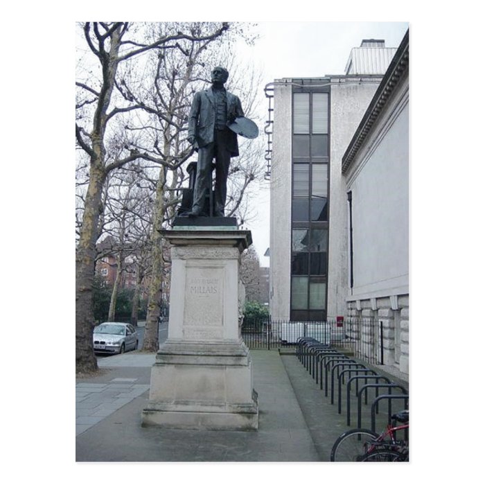 No higher resolution available. Millais_statue_1.j Post Cards