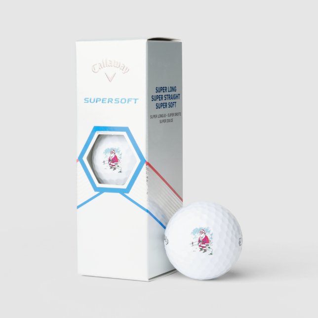 No Ho-Ho-Ho Callaway Supersoft golf balls 3 pk (Packaging)