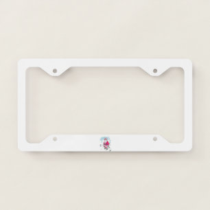 No Ho Ho Ho car license plate frame b