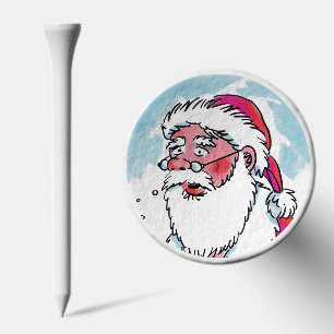 No Ho Ho Ho closeup white golf tee top