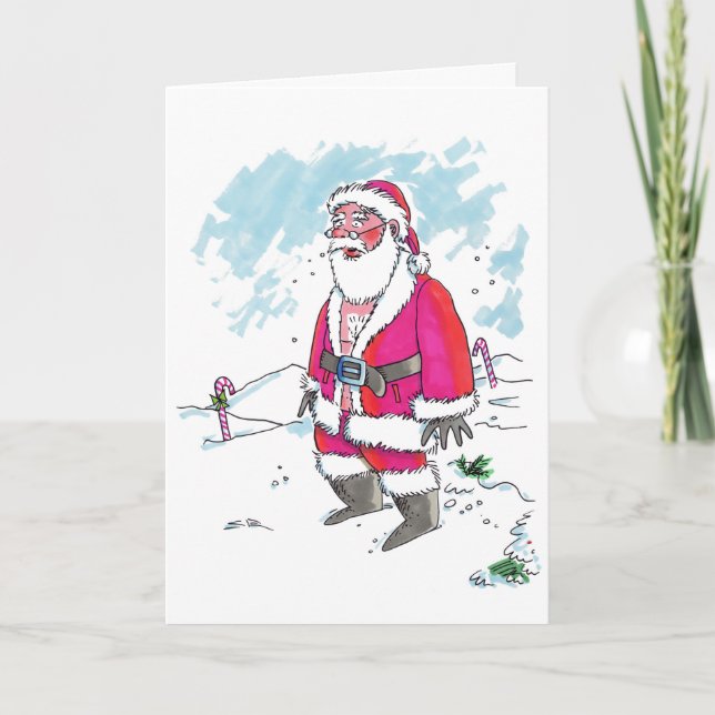 No Ho-Ho-Ho greeting card (Front)