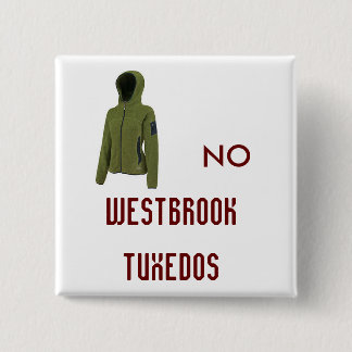 no hoods, hoodie pinback button
