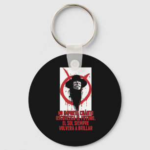 No How Dark The Future Gets Keychain