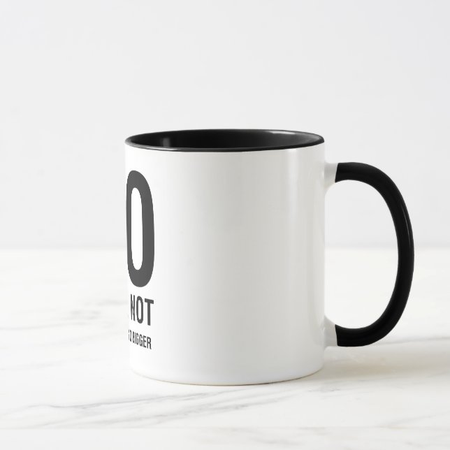 NO I Will Not Make The Logo Bigger Mug (Right)