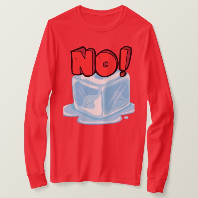 No Ice Tshirt (Design Front)