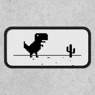 No Internet Connection Dinosaur Patch