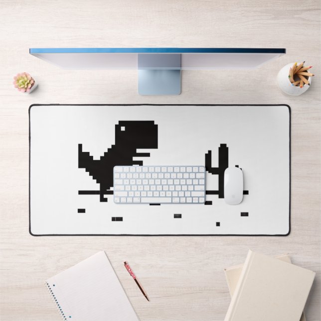 No Internet Dinosaur Desk Mat (Office 1)