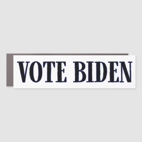 No joke Vote Biden Car Magnet