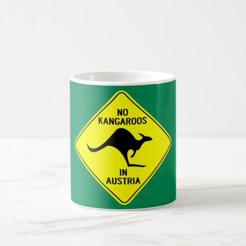 No Kangaroos In Austria Coffee Mug
