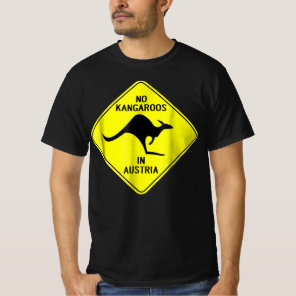 No Kangaroos In Austria T-Shirt