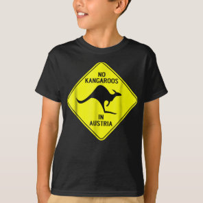 No Kangaroos In Austria T-Shirt