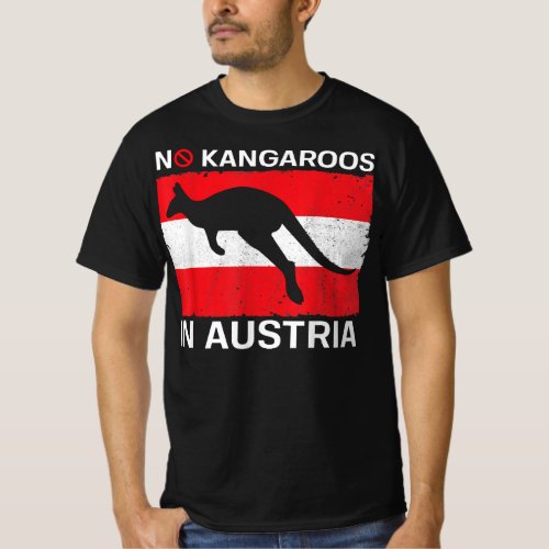 No Kangaroos In Austria T_Shirt Funny Gift T_Shirt