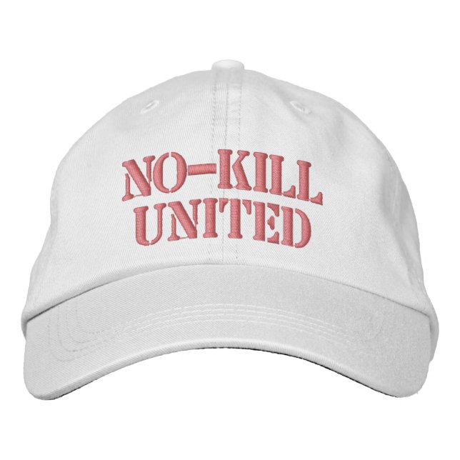 NO-KILL UNITED : HAT-SBC EMBROIDERED BASEBALL HAT (Front)