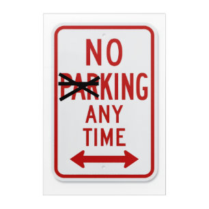 "NO king" Acrylic Print