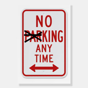 "NO king" Foam Board