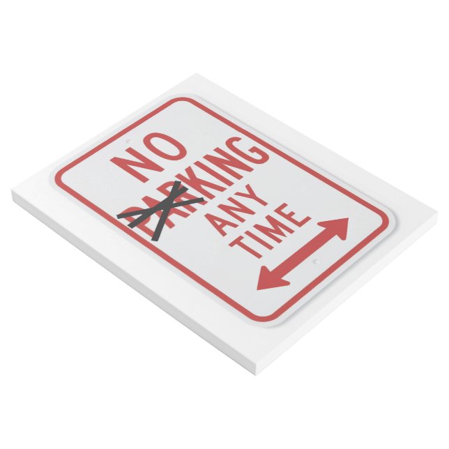 "NO king" Gallery Wrap (3/4)